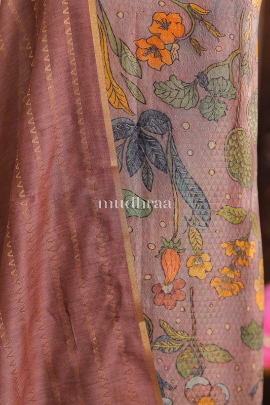 ONION PINK TISSUE MOONGA SUIT SET