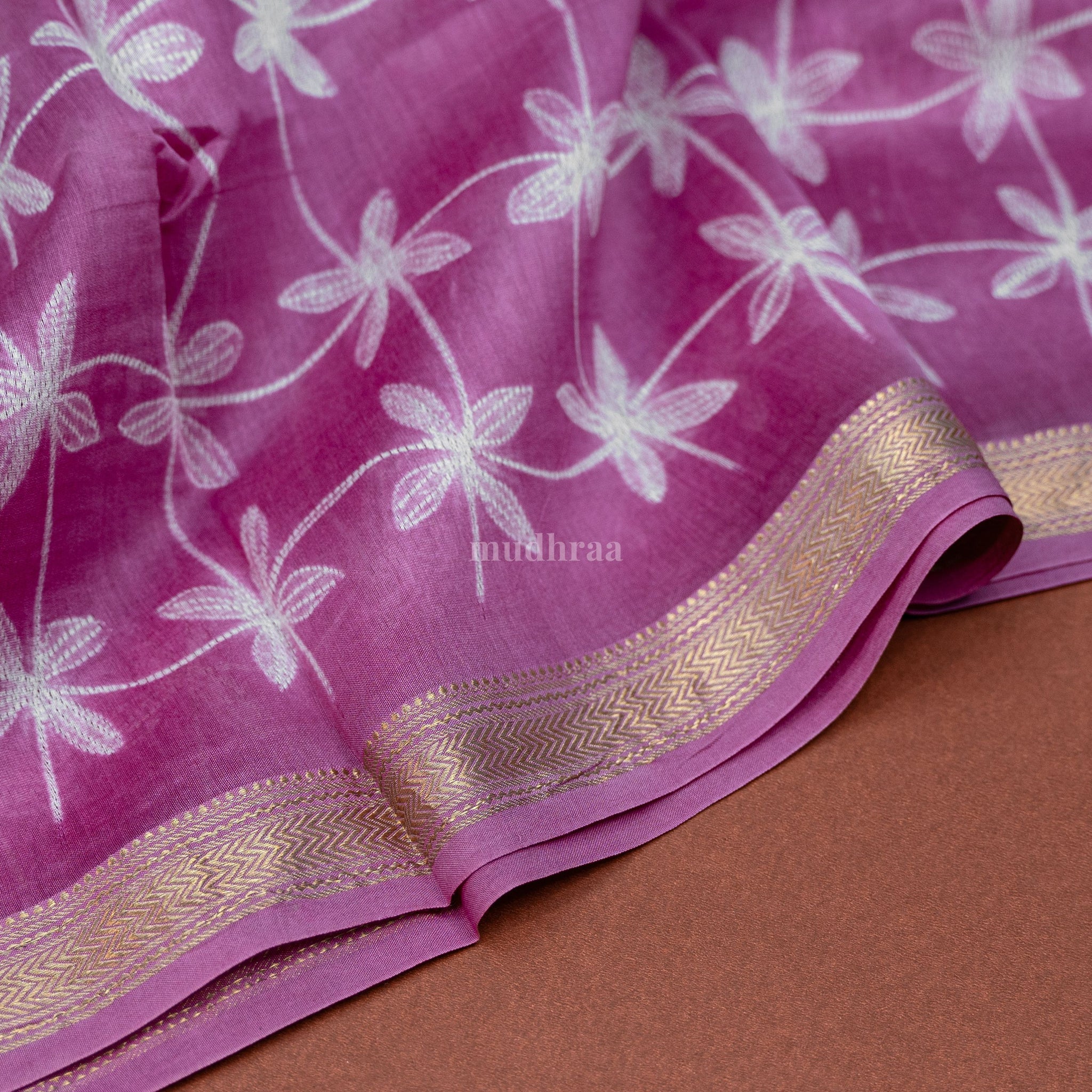 PINK MAHESWARI SHIBORI SUIT SET