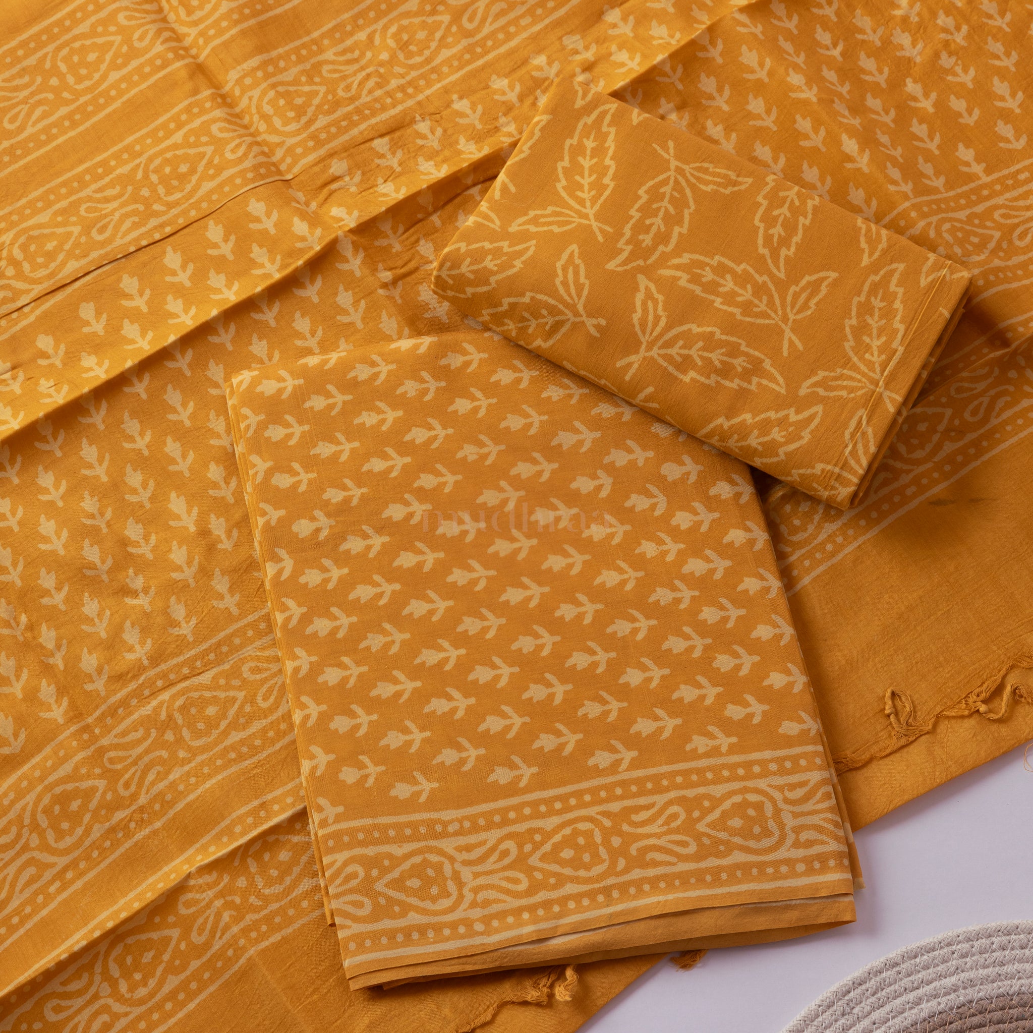 DANDELION YELLOW EUCALYPTUS FIBRE SUIT SET